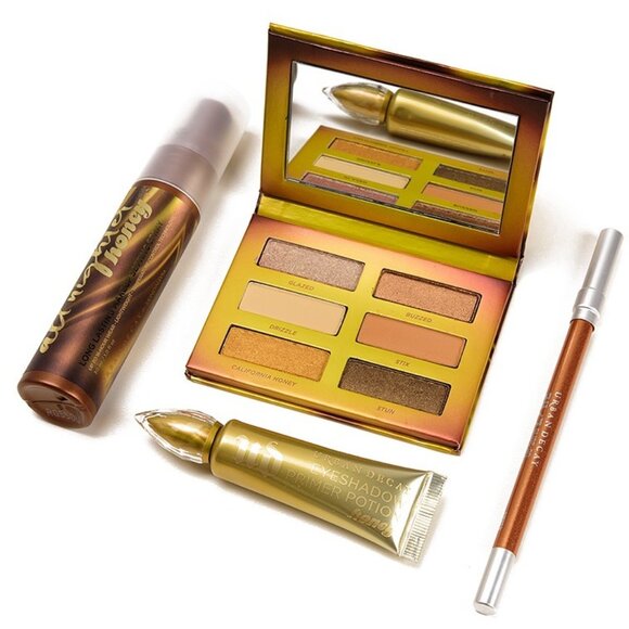 NIB Urban Decay Honey Pot Collectors Set  Eyeshadow Setting Spray Liner & Primer - Picture 7 of 16